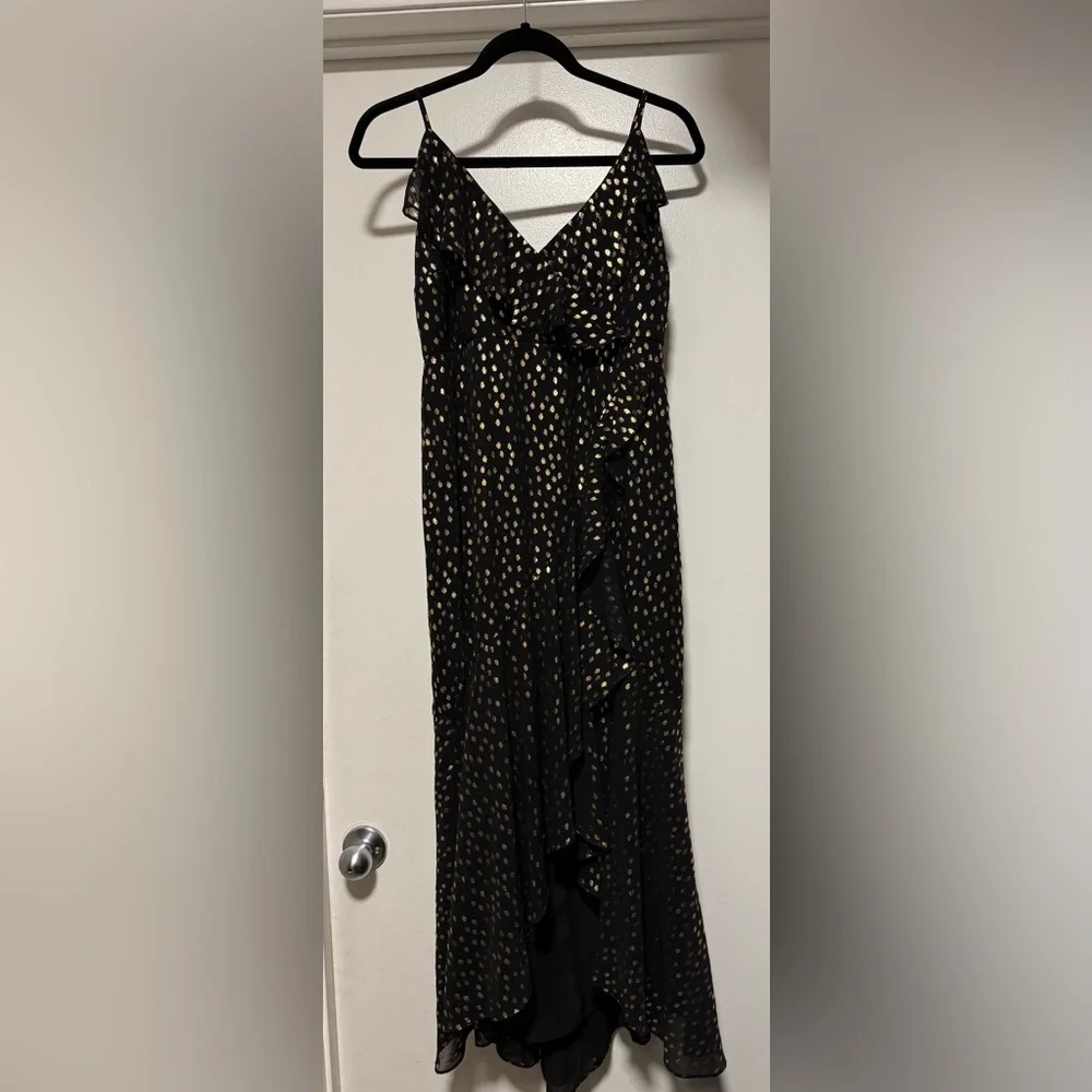 MSK Ruffled Wrap Dress - Picture 4 of 9
